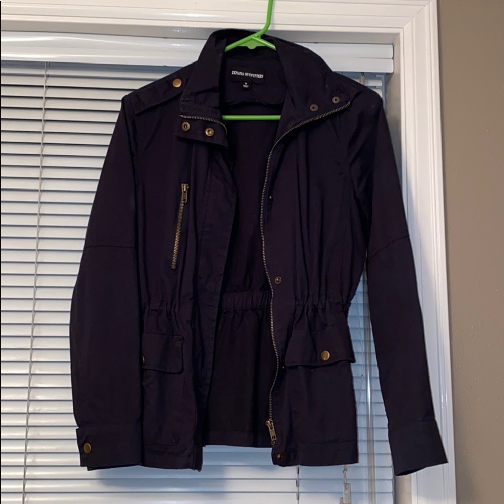 Navy utility jacket